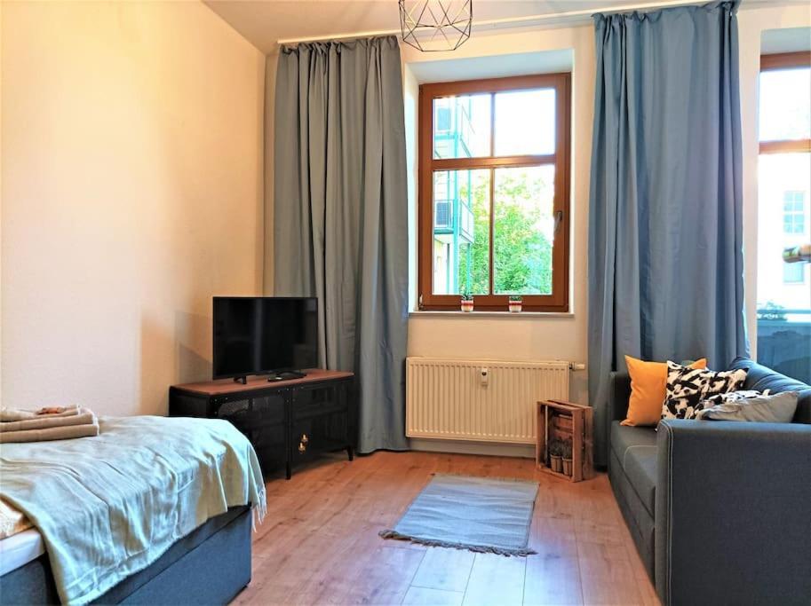 Modernes Apartment Mit Balkon Magdeburgo Exterior foto